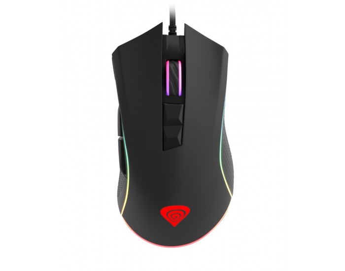 Мишка Genesis Gaming Mouse Krypton 770 12000Dpi Optical With Software Rgb Illuminated Black