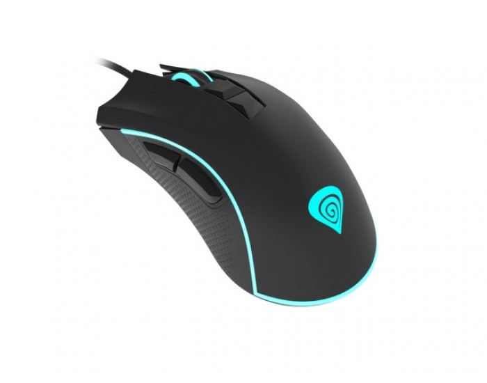 Мишка Genesis Gaming Mouse Krypton 770 12000Dpi Optical With Software Rgb Illuminated Black