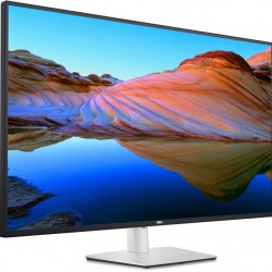 Монитор Dell U4323QE, 42.5" 4K UltraSharp AG, IPS, 5ms, 1000:1, 350 cd/m2, (3840x2160), 100% sRGB, 98% DCI-P3, HDMI, DP, USB-C Hub, USB 3.2, RJ-45, dual 8W speakers, ComfortView, Audio line-out, Height Adjustable, Pivot, Swivel, Tilt, Black - Монитори