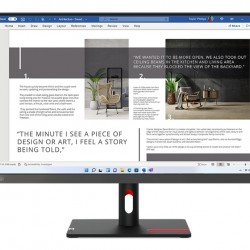 LENOVO ThinkVision S27e-30 27inch IPS FHD 1920x1080 HDMI VGA 3Y - Монитори