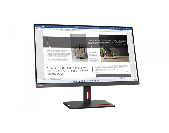 LENOVO ThinkVision S27e-30 27inch IPS FHD 1920x1080 HDMI VGA 3Y LENOVO ThinkVision S27e-30 27inch IPS FHD 1920x1080 HDMI VGA 3Y