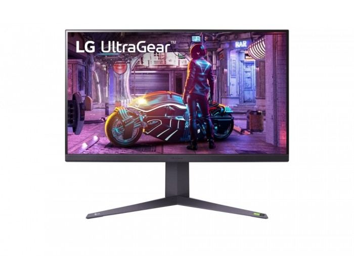Монитор LG 32GQ850-B, 31.5" UltraGear Nano IPS with ATW, AG, 1ms GtG, 1000:1, 450cd/m2, QHD (2560x1440), 240Hz, Reader Mode, FreeSync, G-SYNC, VRR, HDR 600, DCI-P3 98%, USB, HDMI, DisplayPort, Height Adjustable, Pivot, Tilt, Headphone out, Black