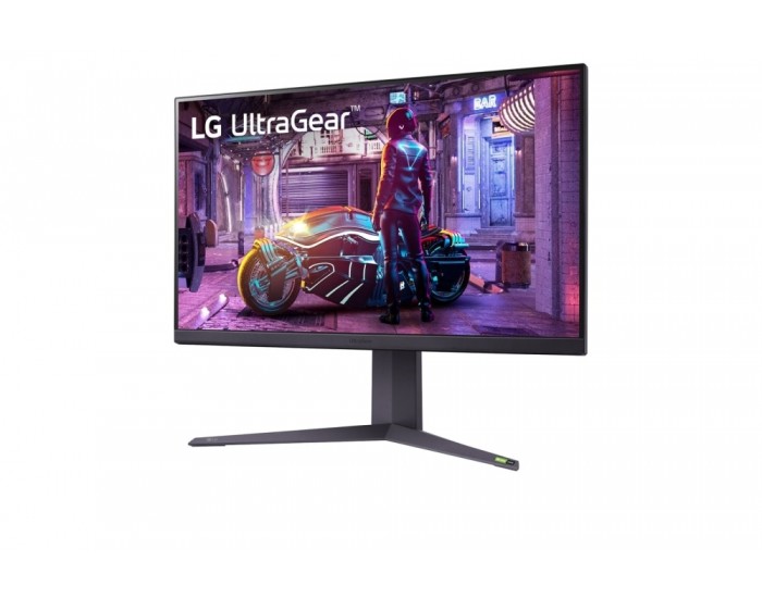 Монитор LG 32GQ850-B, 31.5" UltraGear Nano IPS with ATW, AG, 1ms GtG, 1000:1, 450cd/m2, QHD (2560x1440), 240Hz, Reader Mode, FreeSync, G-SYNC, VRR, HDR 600, DCI-P3 98%, USB, HDMI, DisplayPort, Height Adjustable, Pivot, Tilt, Headphone out, Black