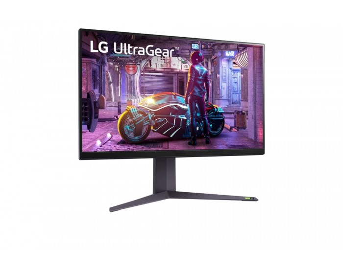 Монитор LG 32GQ850-B, 31.5" UltraGear Nano IPS with ATW, AG, 1ms GtG, 1000:1, 450cd/m2, QHD (2560x1440), 240Hz, Reader Mode, FreeSync, G-SYNC, VRR, HDR 600, DCI-P3 98%, USB, HDMI, DisplayPort, Height Adjustable, Pivot, Tilt, Headphone out, Black