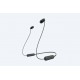 Слушалки Sony Headset WI-C100, black
