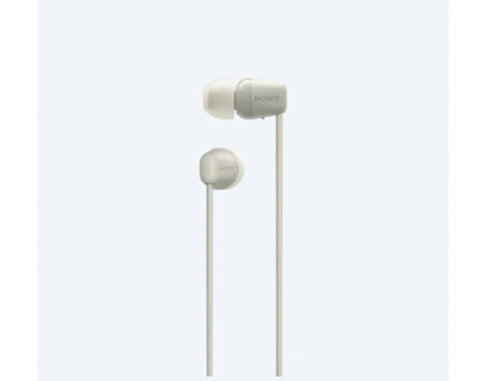 Слушалки Sony Headset WI-C100, taupe Слушалки Sony Headset WI-C100, taupe