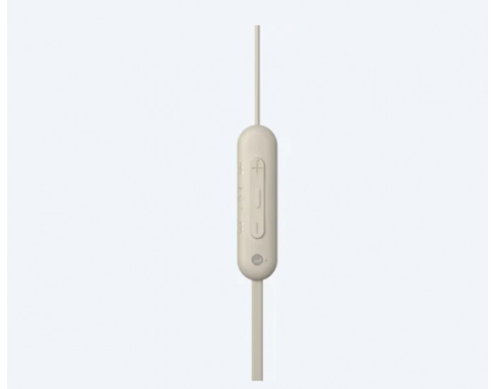 Слушалки Sony Headset WI-C100, taupe Слушалки Sony Headset WI-C100, taupe