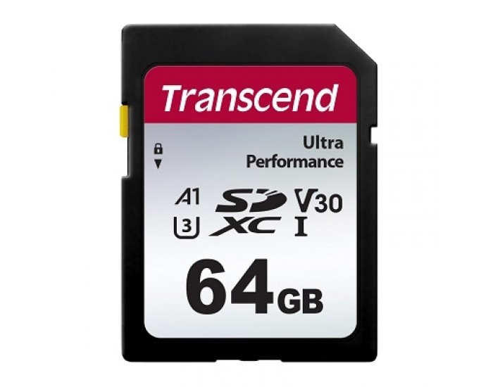 Памет Transcend 64GB SD Card UHS-I U3 A1 Ultra Performance Памет Transcend 64GB SD Card UHS-I U3 A1 Ultra Performance