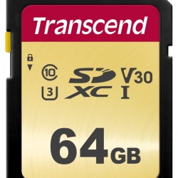 Памет Transcend 64GB SD card UHS-I U3, MLC - Офис техника