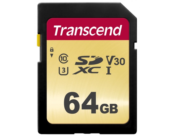 Памет Transcend 64GB SD card UHS-I U3, MLC Памет Transcend 64GB SD card UHS-I U3, MLC