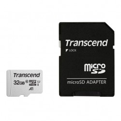 Памет Transcend 32GB microSD UHS-I U1 (with adapter) - Офис техника