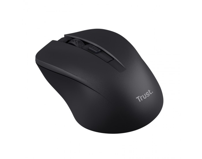 Мишка TRUST Mydo Silent Wireless Mouse Black