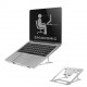 Стойка Neomounts by NewStar Notebook Desk Stand (ergonomic)