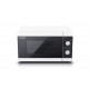 Микровълнова печка Sharp YC-MG01E-W, Manual control, Built-in microwave grill, Grill Power: 1000W, Cavity Material -steel, 20l, 800 W, White/Black door, Defrost, Cabinet Colour: White