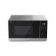 Микровълнова печка Sharp YC-PS234AE-S, Semi Digital, Cavity Material -Grey painted, 23l, 900 W, LED Display White, Timer & Clock function, Child lock, Silver door, Defrost, Cabinet Colour: Silver Микровълнова печка Sharp YC-PS234AE-S, Semi Digital, Cavity Material -Grey painted, 23l, 900 W, LED Display White, Timer & Clock function, Child lock, Silver door, Defrost, Cabinet Colour: Silver