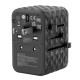 Адаптер Verbatim UTA-05 GaN III Universal Travel Adapter with 2 x USB-C PD 65W & QC 4+ / 2 x USB-A Адаптер Verbatim UTA-05 GaN III Universal Travel Adapter with 2 x USB-C PD 65W & QC 4+ / 2 x USB-A