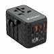 Адаптер Verbatim UTA-05 GaN III Universal Travel Adapter with 2 x USB-C PD 65W & QC 4+ / 2 x USB-A Адаптер Verbatim UTA-05 GaN III Universal Travel Adapter with 2 x USB-C PD 65W & QC 4+ / 2 x USB-A