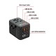 Адаптер Verbatim UTA-05 GaN III Universal Travel Adapter with 2 x USB-C PD 65W & QC 4+ / 2 x USB-A Адаптер Verbatim UTA-05 GaN III Universal Travel Adapter with 2 x USB-C PD 65W & QC 4+ / 2 x USB-A