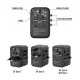 Адаптер Verbatim UTA-05 GaN III Universal Travel Adapter with 2 x USB-C PD 65W & QC 4+ / 2 x USB-A Адаптер Verbatim UTA-05 GaN III Universal Travel Adapter with 2 x USB-C PD 65W & QC 4+ / 2 x USB-A