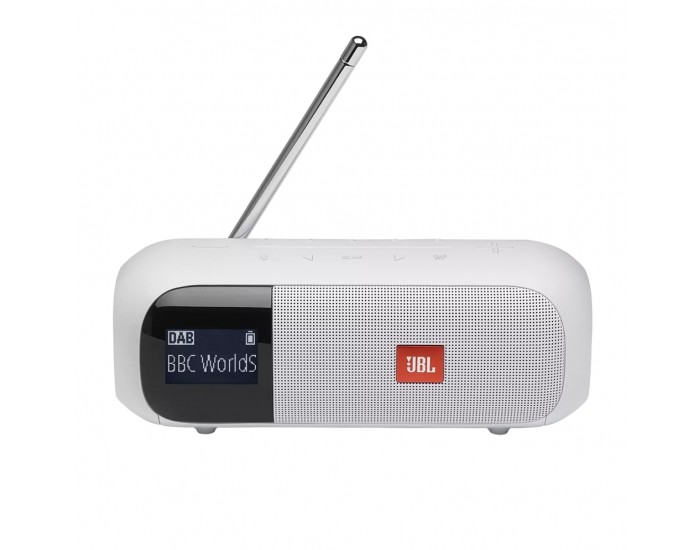 Радио JBL Tuner 2 WHT portable radio with bluetooth Радио JBL Tuner 2 WHT portable radio with bluetooth