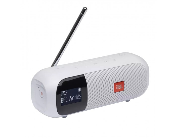 Радио JBL Tuner 2 WHT portable radio with bluetooth Радио JBL Tuner 2 WHT portable radio with bluetooth