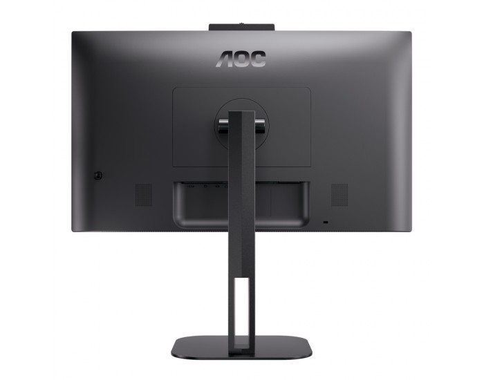 Монитор AOC 24V5CW/BK, 23.8" IPS WLED, 1920x1080@75Hz, 4ms GtG, 1ms MPRT, 300cd m/2, 1000:1, DCR 20M:1, FreeSync, FlickerFree, Low Blue Light, 5Wx2, 2MP Windows Hello, Tilt, Height Adjust, Pivot, Swivel, HDMI, DP, USB hub
