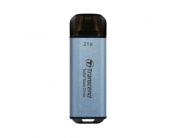Твърд диск Transcend 2TB, USB External SSD, ESD300C, USB 10Gbps, Type C Твърд диск Transcend 2TB, USB External SSD, ESD300C, USB 10Gbps, Type C