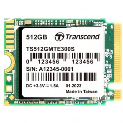 Твърд диск Transcend 512GB, M.2 2230, PCIe Gen3x4, NVMe, 3D TLC, DRAM-less - Офис техника