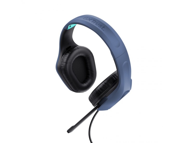 Слушалки TRUST GXT415 Zirox Headset Blue Слушалки TRUST GXT415 Zirox Headset Blue
