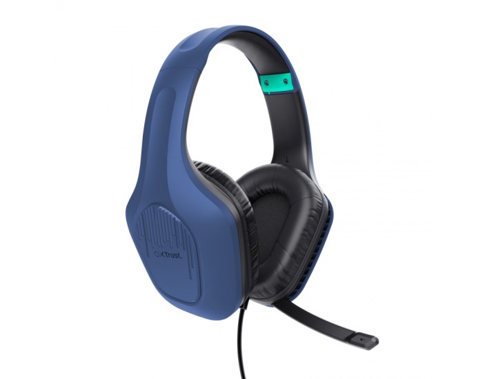 Слушалки TRUST GXT415 Zirox Headset Blue Слушалки TRUST GXT415 Zirox Headset Blue