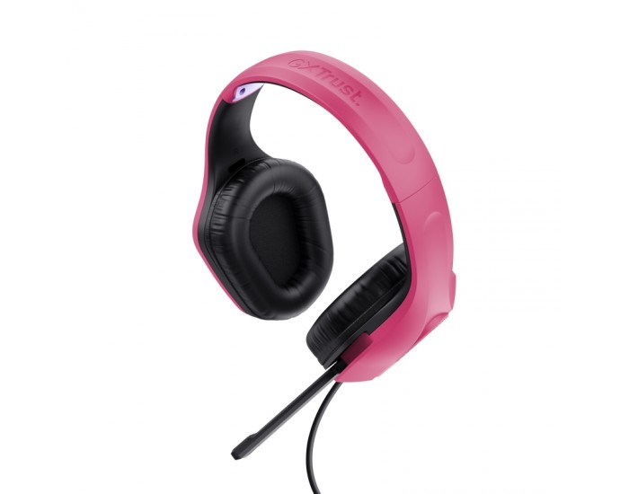 Слушалки TRUST GXT415 Zirox Headset Pink Слушалки TRUST GXT415 Zirox Headset Pink
