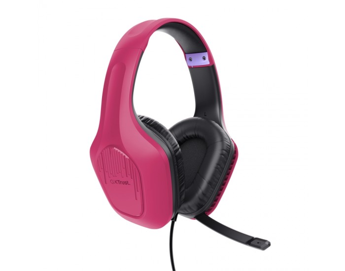 Слушалки TRUST GXT415 Zirox Headset Pink Слушалки TRUST GXT415 Zirox Headset Pink