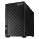 Мрежов сторидж Asustor AS1102TL, 2 bay NAS, Realtek RTD1619B, Quad Core, 1.7 GHz, 1GB DDR4 (not expandable), 1GbE x1, USB 2.0 x1, USB3.2 Gen1 x1, WOW (Wake on WAN), System Sleep Mode