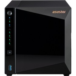Мрежов сторидж Asustor AS3304T_V2, 4 bay NAS, Realtek RTD1619B, Quad-Core, 1.7GHz, 2GB DDR4 (not ex.), 2.5GbE x1, USB3.2 Gen1 x3, WOW (Wake on WAN), Ttoolless installation, with hot-swappable tray, hardware encryption, MyArchive, EZ connect, EZ Sync, WoL, - Офис