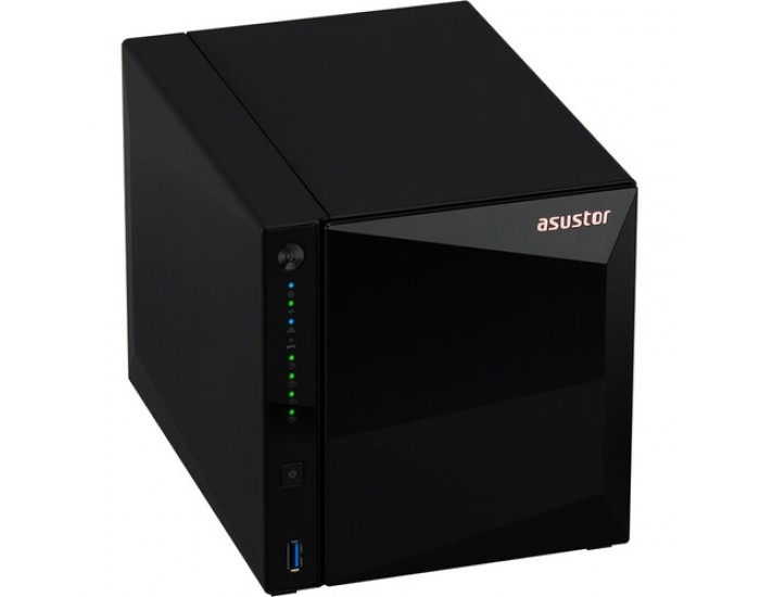 Мрежов сторидж Asustor AS3304T_V2, 4 bay NAS, Realtek RTD1619B, Quad-Core, 1.7GHz, 2GB DDR4 (not ex.), 2.5GbE x1, USB3.2 Gen1 x3, WOW (Wake on WAN), Ttoolless installation, with hot-swappable tray, hardware encryption, MyArchive, EZ connect, EZ Sync, WoL, Мрежов сторидж Asustor AS3304T_V2, 4 bay NAS, Realtek RTD1619B, Quad-Core, 1.7GHz, 2GB DDR4 (not ex.), 2.5GbE x1, USB3.2 Gen1 x3, WOW (Wake on WAN), Ttoolless installation, with hot-swappable tray, hardware encryption, MyArchive, EZ connect, EZ Sync, WoL,
