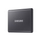 Твърд диск Samsung Portable SSD T7 2TB, USB 3.2, Read 1050 MB/s Write 1000 MB/s, Titan Gray Твърд диск Samsung Portable SSD T7 2TB, USB 3.2, Read 1050 MB/s Write 1000 MB/s, Titan Gray