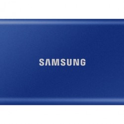 Твърд диск Samsung Portable SSD T7 2TB, USB 3.2, Read 1050 MB/s Write 1000 MB/s, Indigo Blue - Хард дискове, Карти памет, CD и DVD дискове