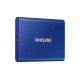 Твърд диск Samsung Portable SSD T7 2TB, USB 3.2, Read 1050 MB/s Write 1000 MB/s, Indigo Blue Твърд диск Samsung Portable SSD T7 2TB, USB 3.2, Read 1050 MB/s Write 1000 MB/s, Indigo Blue