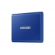 Твърд диск Samsung Portable SSD T7 2TB, USB 3.2, Read 1050 MB/s Write 1000 MB/s, Indigo Blue Твърд диск Samsung Portable SSD T7 2TB, USB 3.2, Read 1050 MB/s Write 1000 MB/s, Indigo Blue