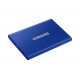 Твърд диск Samsung Portable SSD T7 2TB, USB 3.2, Read 1050 MB/s Write 1000 MB/s, Indigo Blue Твърд диск Samsung Portable SSD T7 2TB, USB 3.2, Read 1050 MB/s Write 1000 MB/s, Indigo Blue