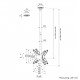 Стойка Neomounts by Newstar Back to Back Screen Ceiling Mount (Height: 106-156 cm) Стойка Neomounts by Newstar Back to Back Screen Ceiling Mount (Height: 106-156 cm)