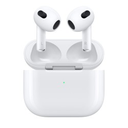 Слушалки Apple AirPods3 with Lightning Charging Case - Слушалки, Микрофони и Уеб Камери
