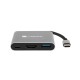 Докинг станция Natec USB-C Multiport Adapter 3 in 1 Fowler MINI USB 3.0, HDMI 4K, USB-C PD Докинг станция Natec USB-C Multiport Adapter 3 in 1 Fowler MINI USB 3.0, HDMI 4K, USB-C PD