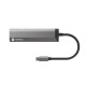 Докинг станция Natec Fowler Multiport Adapter 4 in 1, 2xUSB 3.0 HUB, HDMI 4K, USB-C PD, Slim Докинг станция Natec Fowler Multiport Adapter 4 in 1, 2xUSB 3.0 HUB, HDMI 4K, USB-C PD, Slim