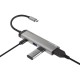 Докинг станция Natec Fowler Multiport Adapter 4 in 1, 2xUSB 3.0 HUB, HDMI 4K, USB-C PD, Slim Докинг станция Natec Fowler Multiport Adapter 4 in 1, 2xUSB 3.0 HUB, HDMI 4K, USB-C PD, Slim