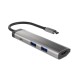 Докинг станция Natec Fowler Multiport Adapter 4 in 1, 2xUSB 3.0 HUB, HDMI 4K, USB-C PD, Slim Докинг станция Natec Fowler Multiport Adapter 4 in 1, 2xUSB 3.0 HUB, HDMI 4K, USB-C PD, Slim