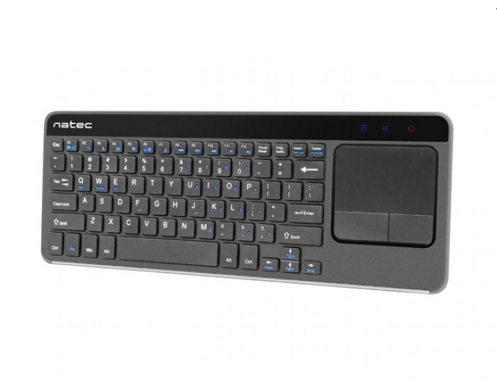 Клавиатура Natec wireless keyboard Turbot slim touch pad x-scissors us layout Клавиатура Natec wireless keyboard Turbot slim touch pad x-scissors us layout