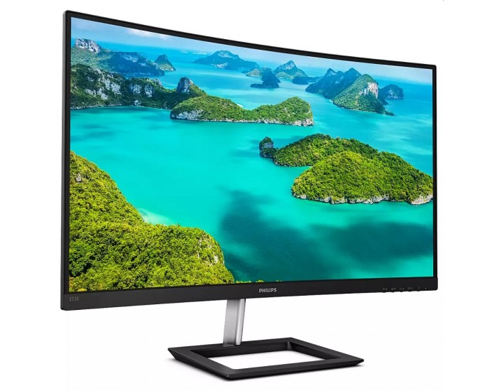 Монитор Philips 322E1C, 31.5" Curved 1500R VA WLED, 1920x1080@75Hz, 4ms GtG, 250cd/m2, 3000:1, Mega Infinity DCR, FreeSync/Adaptive Sync, FlickerFree, Low Blue Mode, Tilt, D-SUB, HDMI, DP Монитор Philips 322E1C, 31.5" Curved 1500R VA WLED, 1920x1080@75Hz, 4ms GtG, 250cd/m2, 3000:1, Mega Infinity DCR, FreeSync/Adaptive Sync, FlickerFree, Low Blue Mode, Tilt, D-SUB, HDMI, DP
