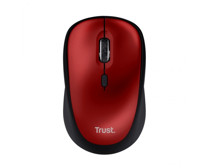 Мишка TRUST YVI+ Wireless Mouse Eco Red