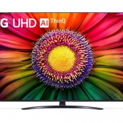 Телевизор LG 50UR81003LJ, 55" 4K UltraHD TV 4K (3840 x 2160), DVB-T2/C/S2, webOS 23 Smart TV, ThinQ AI, A5 AI 4K Gen6, WiFi, HDR10 pro, HLG, ALLM/HGiG, 4K Upscaling, AI Sound, Voice Controll, HDMI eARC,Quick Card, CI, LAN, USB, BT, Cresce - Офис техника